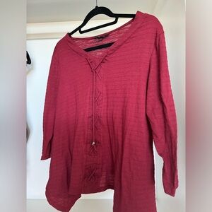 Brand: Style&Co | Size: Large | Color: Maroon